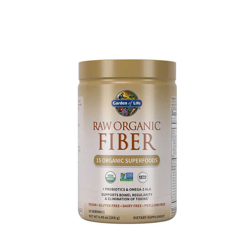 Raw Organic Fiber 268 grams - Garden Of Life