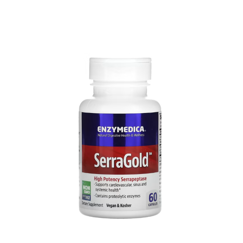 SerraGold 60 caps - Enzymedica