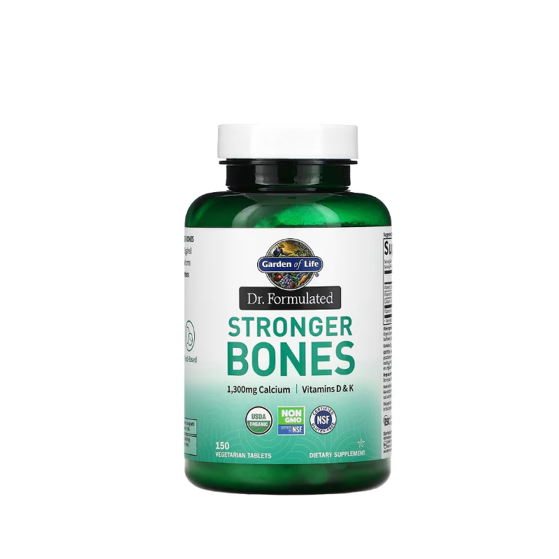 Dr. Formulated Stronger Bones 150 vegetarian tabs - Garden Of Life