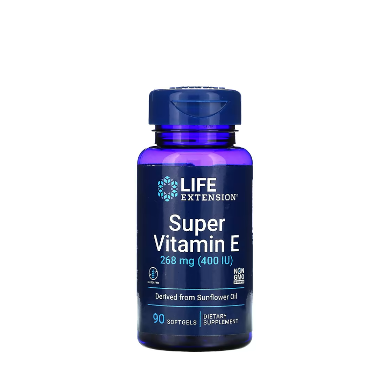 Super Vitamin E, 268mg 90 softgels - Life Extension