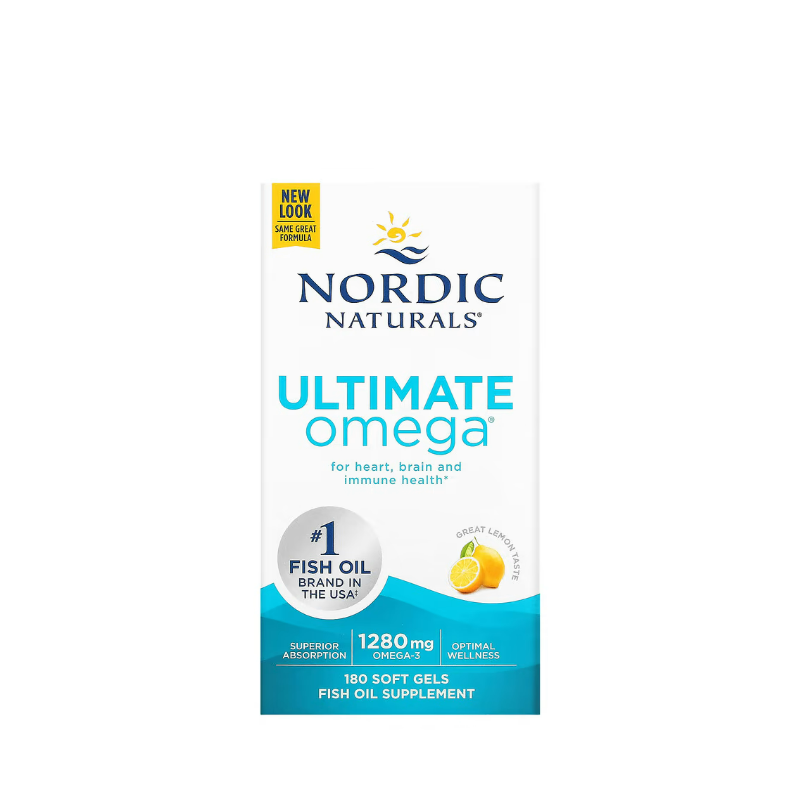 Ultimate Omega 2X, 2150mg Lemon 180 softgels - Nordic Naturals