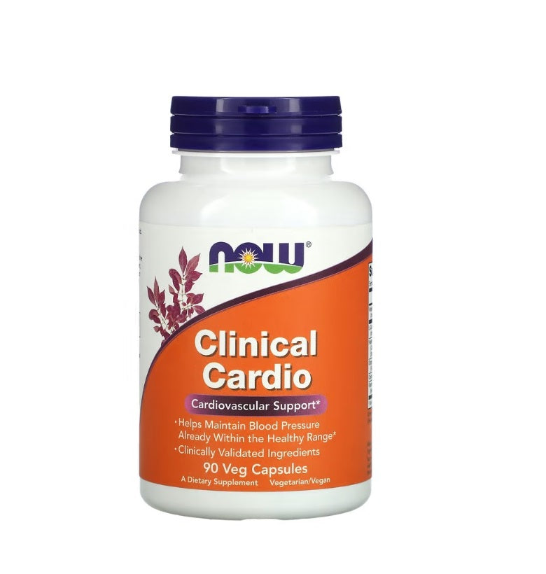 Clinical Cardio - 90 vcaps - Now Foods