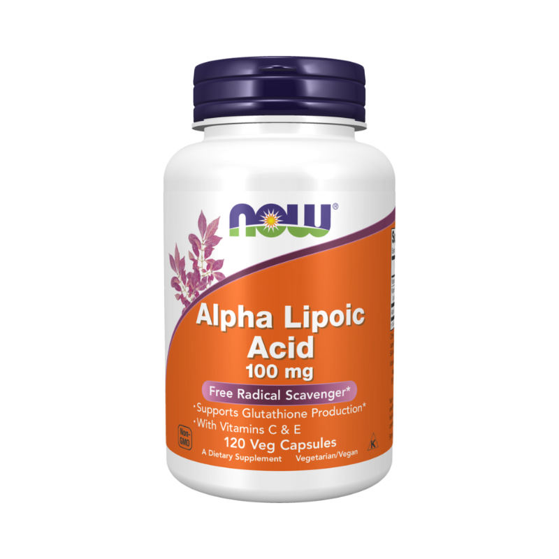 Acido alfa lipoico con vitamine C ed E, 100 mg - 120 vcaps