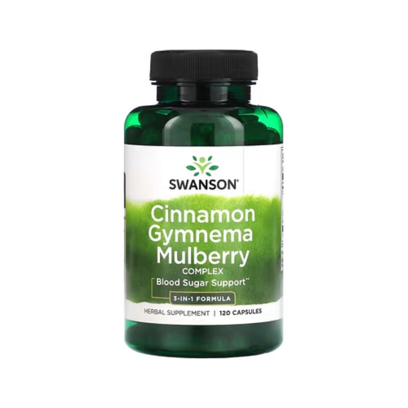 Cinnamon Gymnema Mulberry Complex - 120 caps