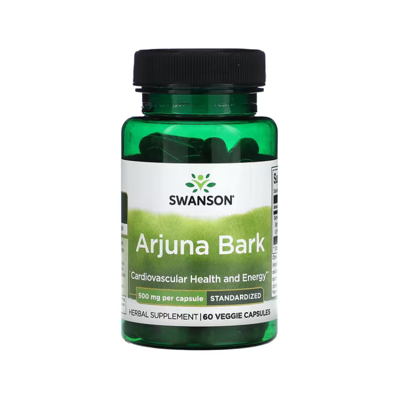 Arjuna Bark, 500mg - 60 vcaps