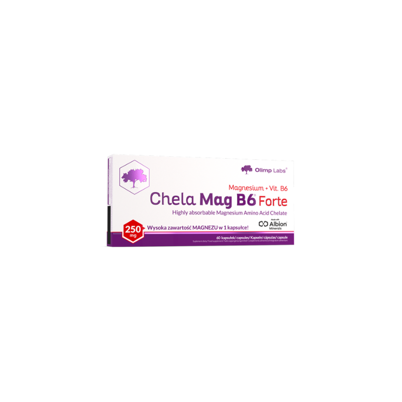 Chela-Mag B6, Forte - 60 caps - Olimp Nutrition