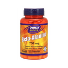 Beta Alanine, 750mg (Caps) - 120 caps NOW FOODS