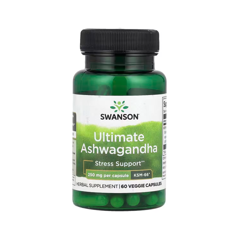 Ashwagandha Ultimate KSM-66, 250mg - 60 vcaps