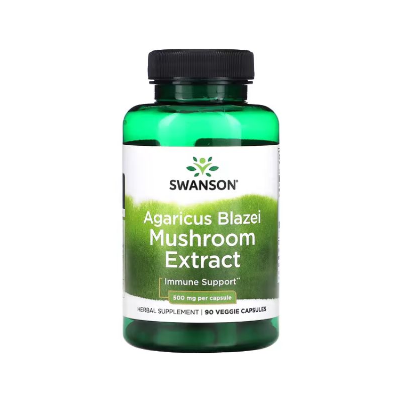 Agaricus Blazei Mushroom Extract, 500mg - 90 vcaps