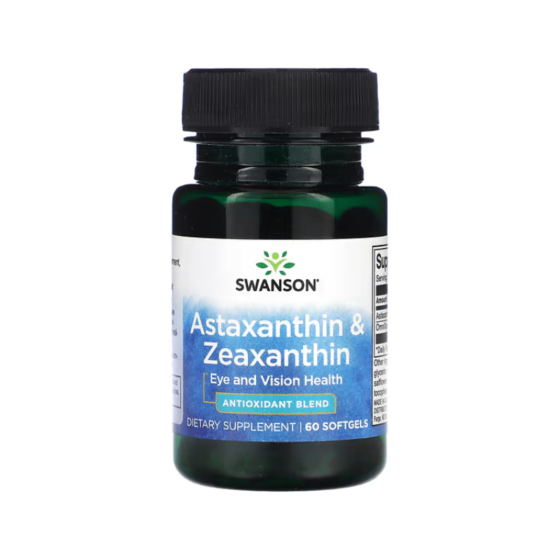 Astaxanthin & Zeaxanthin - 60 softgels