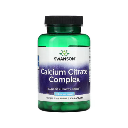 Calcium Citrate Complex, 250mg - 100 caps