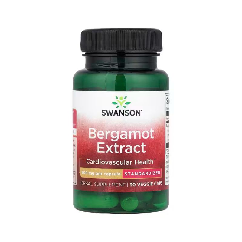 Bergamot Extract, 500mg - 30 vcaps