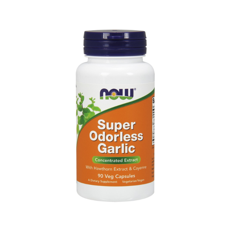 Super Odorless Garlic - Concentrated Extract - 90 vcaps
