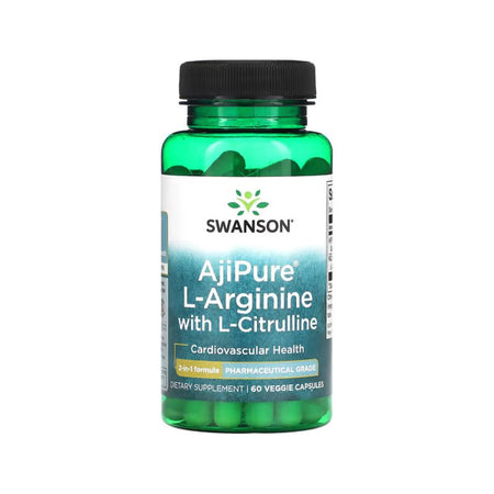 AjiPure L-Arginine with L-Citrulline - 60 vcaps