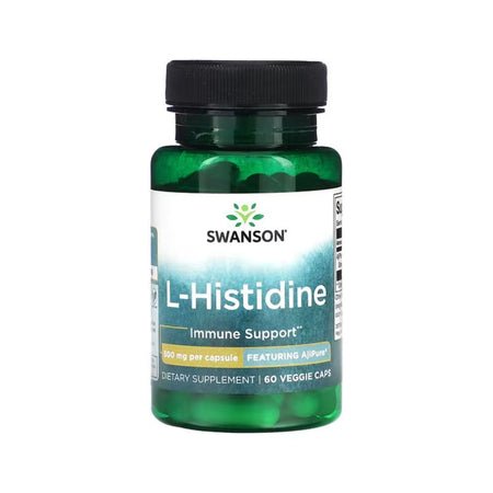 AjiPure L-Histidine, 500mg - 60 vcaps