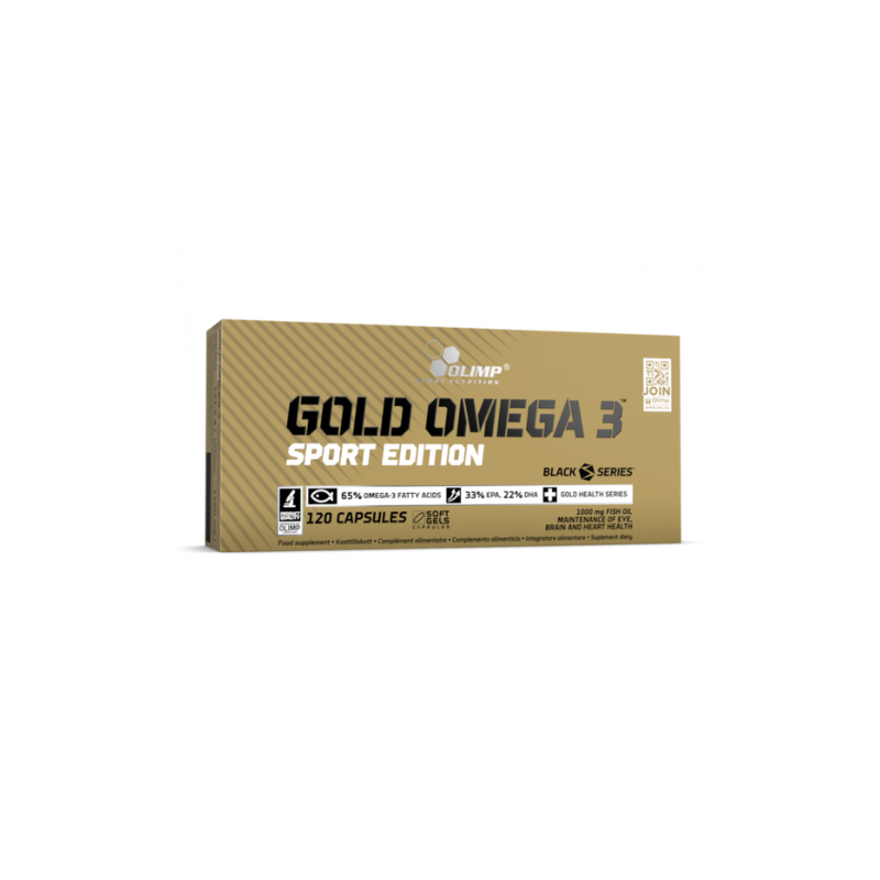 Gold Omega 3, Sport Edition - 120 caps - Olimp Nutrition