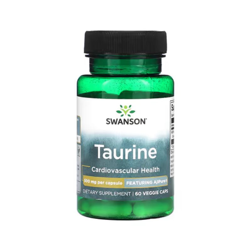 AjiPure Taurine, 500mg - 60 vcaps