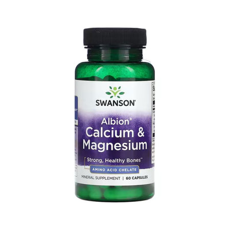 Albion Calcium & Magnesium - 60 caps