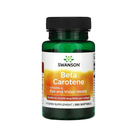 Beta-Carotene (Vitamin A), 10 000 IU - 250 softgels