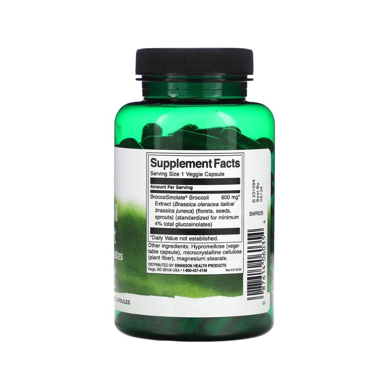 Broccoli Extract with Glucosinolates - 120 vcaps