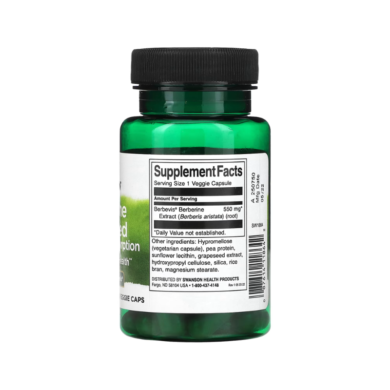 Berberine Advanced Enhanced Absorption - 30 vcaps