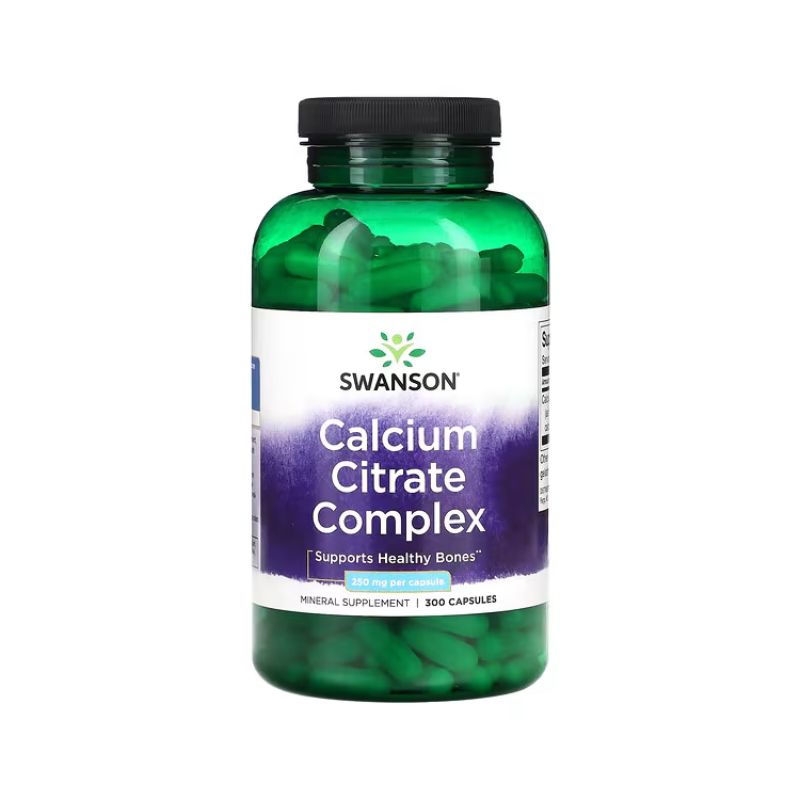 Calcium Citrate Complex, 250mg - 300 caps