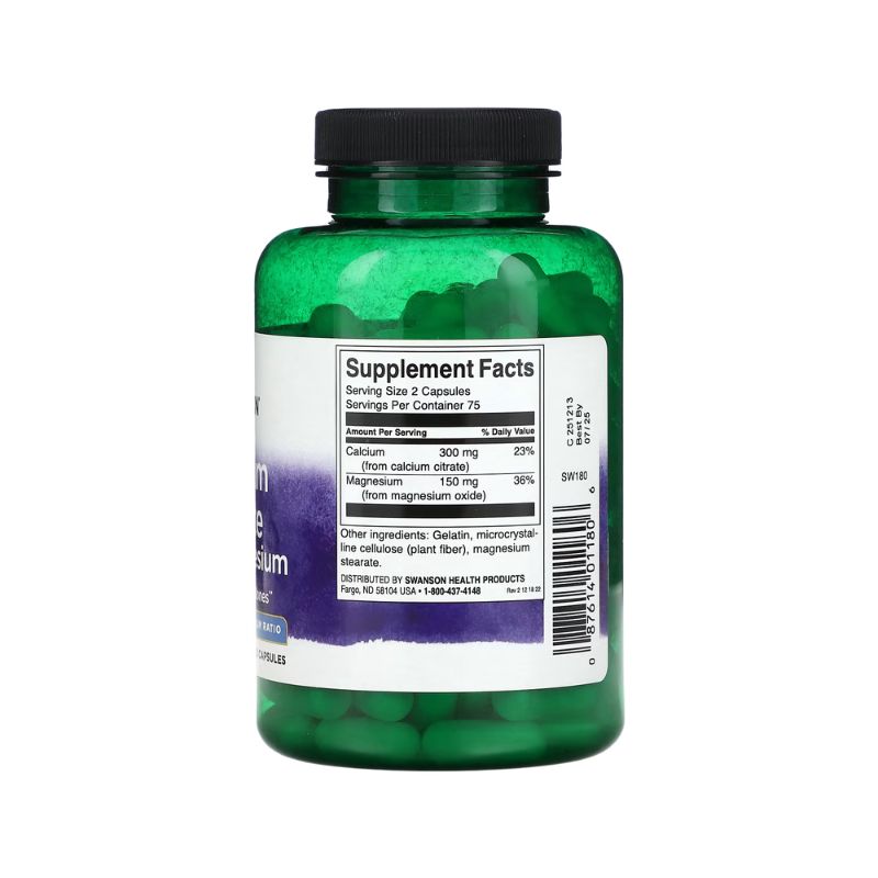 Calcium Citrate Plus Magnesium - 150 caps