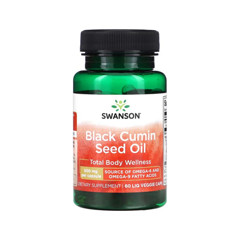 Black Cumin Seed Oil, 500mg - 60 liquid vcaps