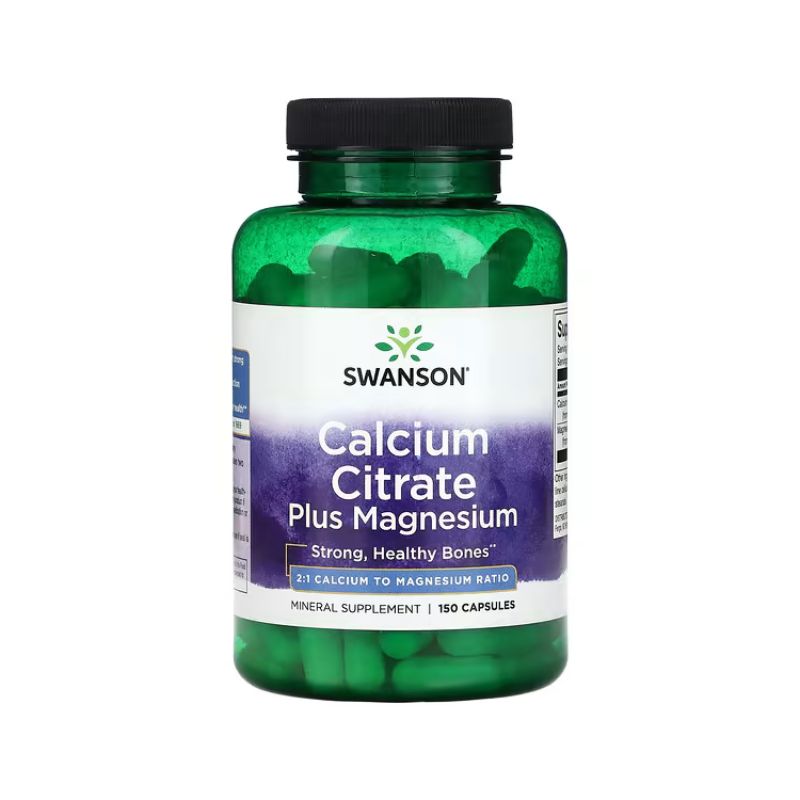 Calcium Citrate Plus Magnesium - 150 caps