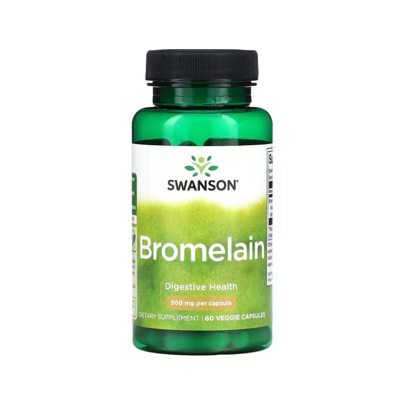 Bromelain, 500mg - 60 vcaps