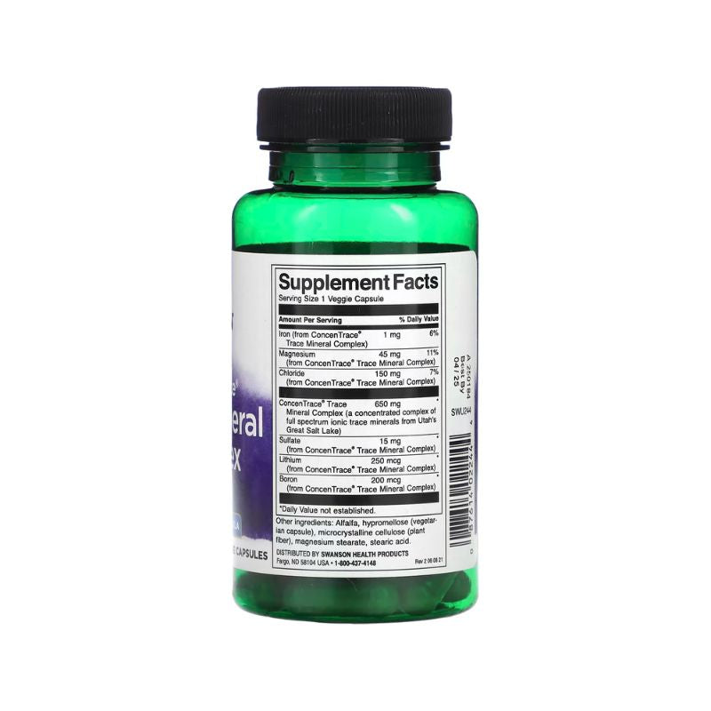 ConcenTrace Trace Mineral Complex - 60 vcaps