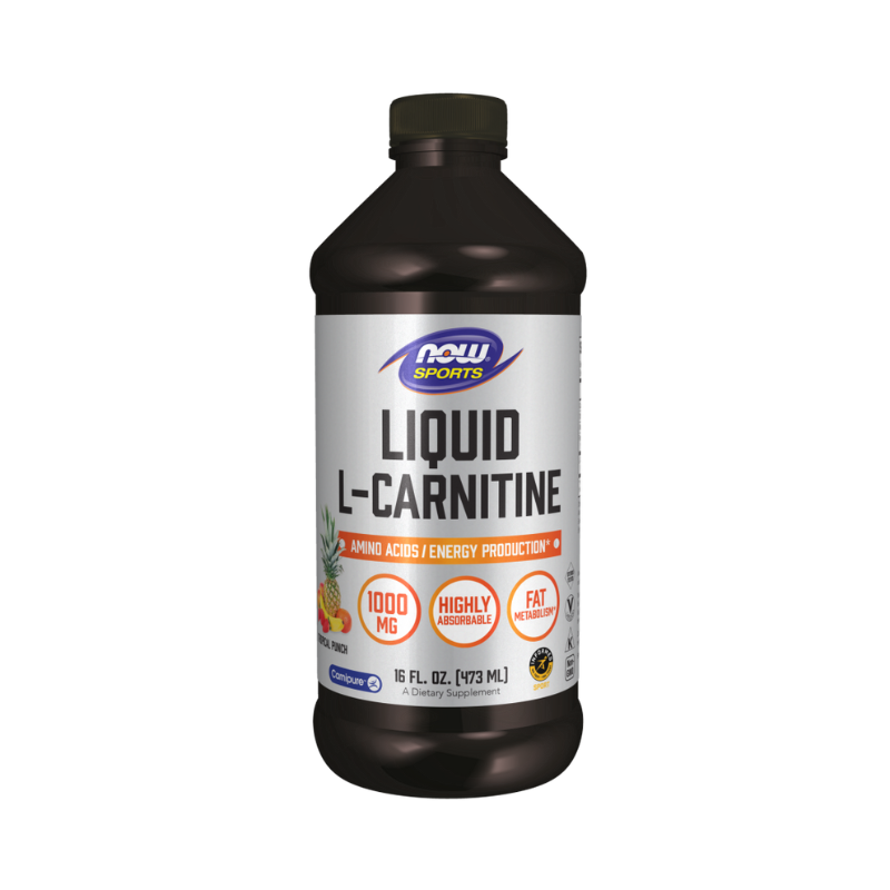 L-Carnitina Liquida, 1000mg Tropical Punch - 473 ml.