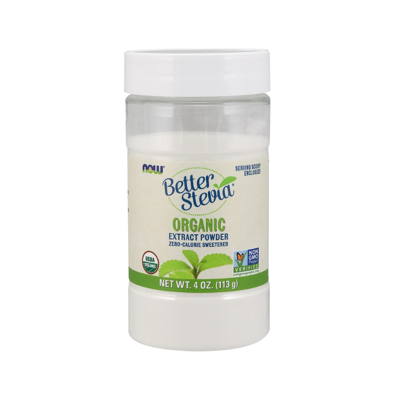 Polvere di estratto di stevia migliore, biologica - 113 grammi