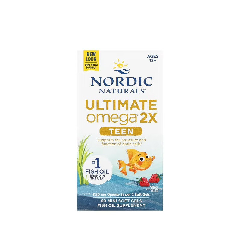 Ultimate Omega 2X TEEN 60 softgels - Nordic Naturals