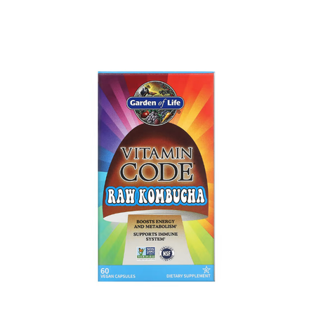 Vitamin Code Raw Kombucha 60 vegan caps - Garden Of Life