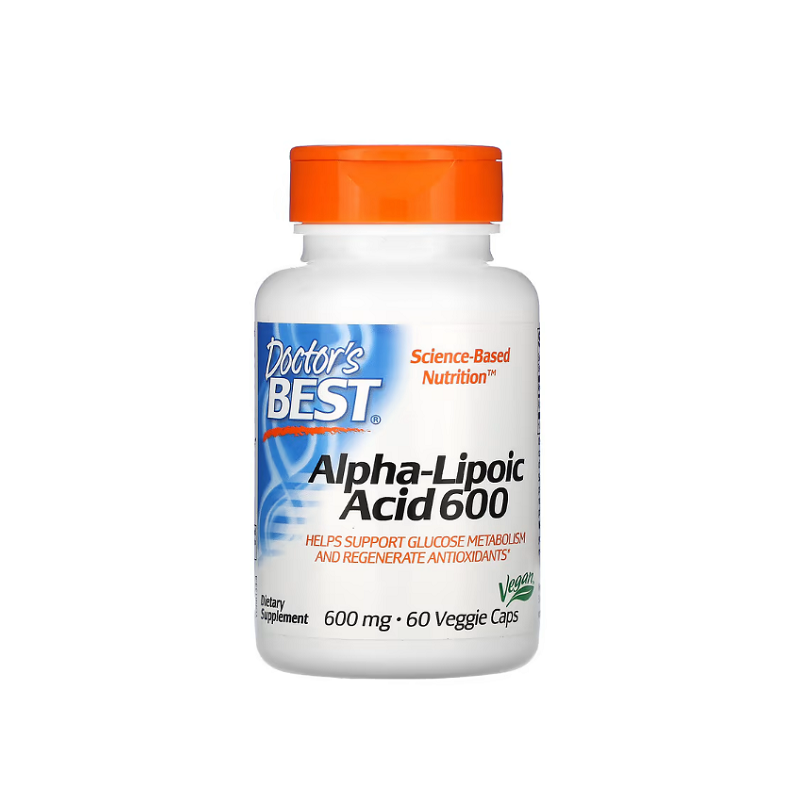 Alpha Lipoic Acid, 600mg 60 vcaps - Doctor's Best