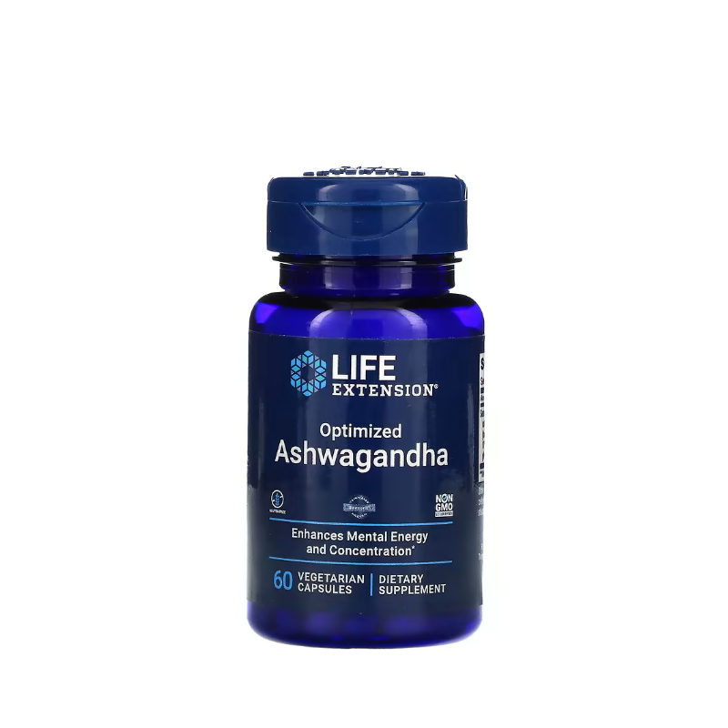 Optimized Ashwagandha Extract 60 vcaps - Life Extension