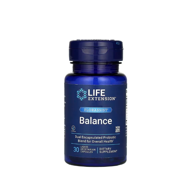 Florassist Balance 30 liquid vcaps - Life Extension