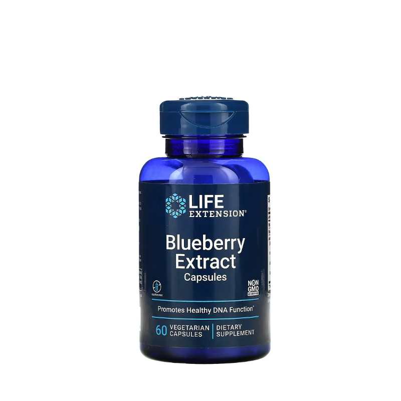 Blueberry Extract Capsules 60 vcaps - Life Extension