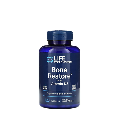 Bone Restore with Vitamin K2 120 caps - Life Extension
