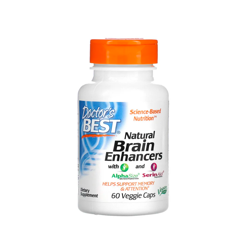 Natural Brain Enhancers 60 vcaps - Doctor's Best