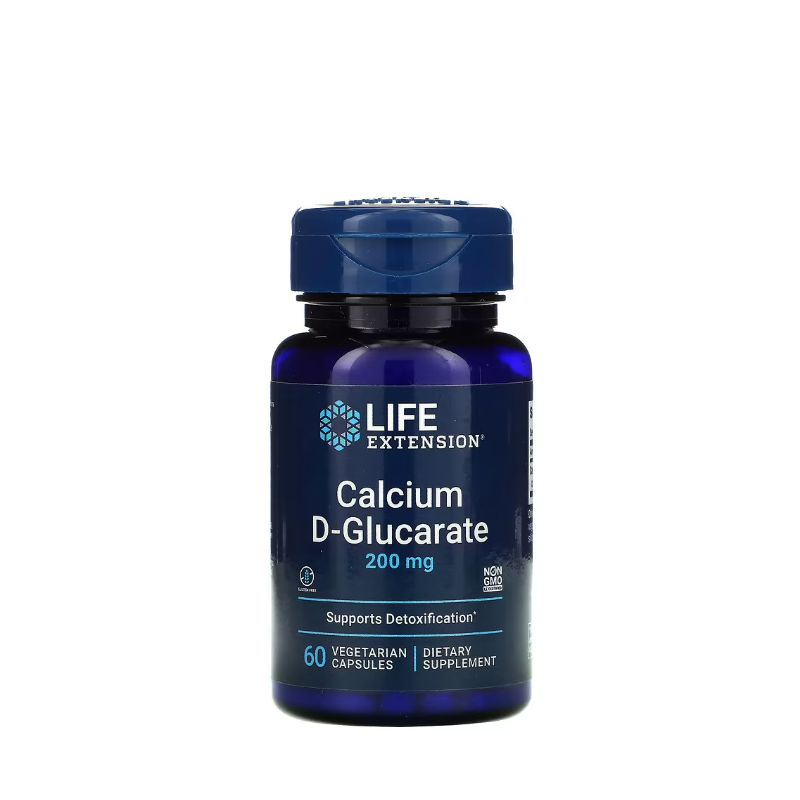 Calcium D-Glucarate, 200mg 60 vcaps - Life Extension