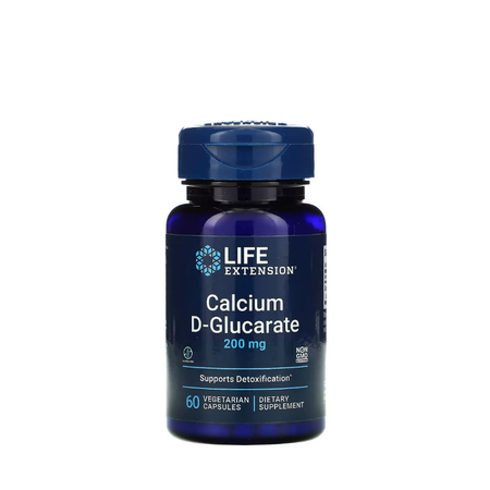 Calcium D-Glucarate, 200mg 60 vcaps - Life Extension