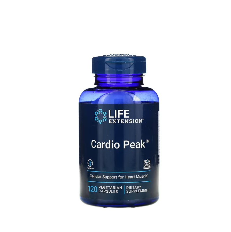 Cardio Peak with Standardized Hawthorn and Arjuna 120 vcaps - Life Extension