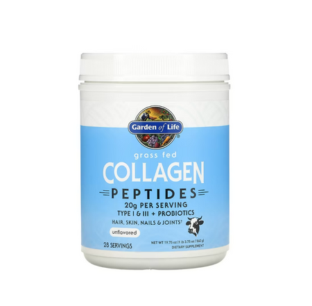 Grass Fed Collagen Peptides - 560 grams Garden Of Life