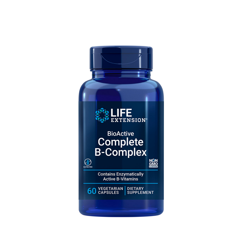 Bio-Active Complete B-Complex 60 vcaps - Life Extension