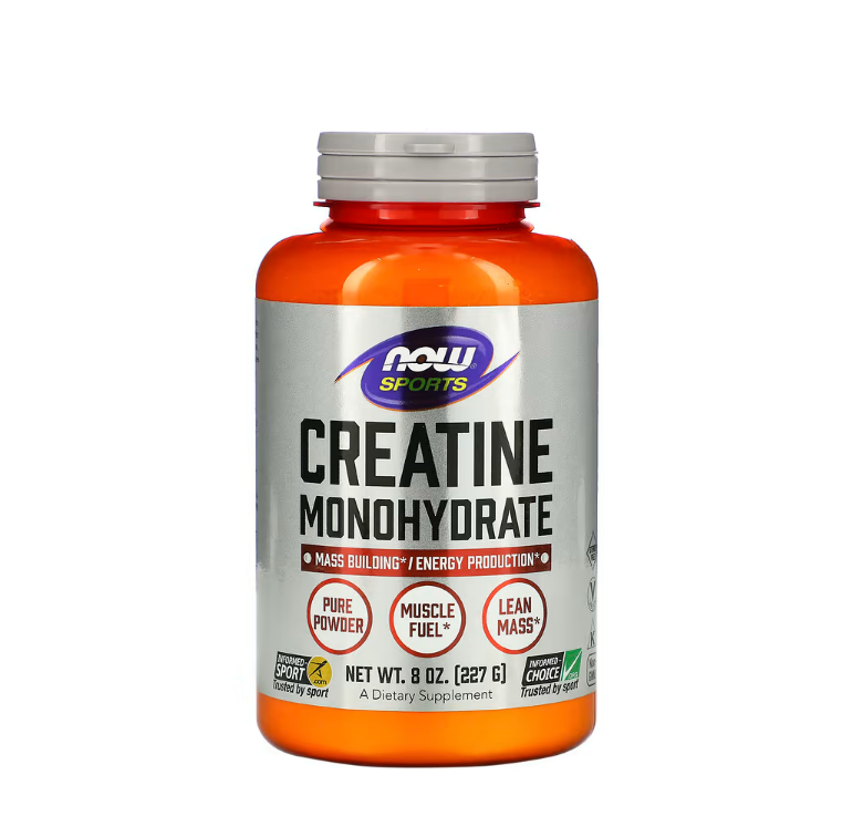 Creatine Monohydrate, Pure Powder - 227 grams Now Foods