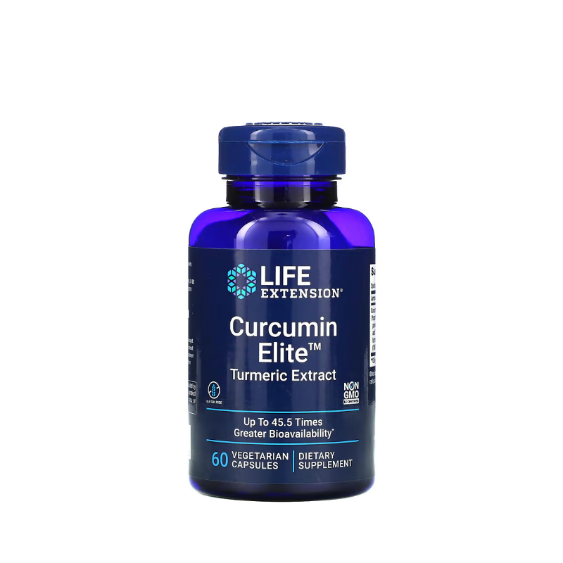 Curcumin Elite Turmeric Extract 60 vcaps - Life Extension