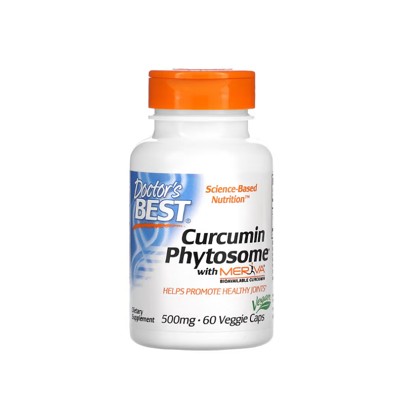 Curcumin Phytosome with Meriva, 500mg 60 vcaps - Doctor's Best