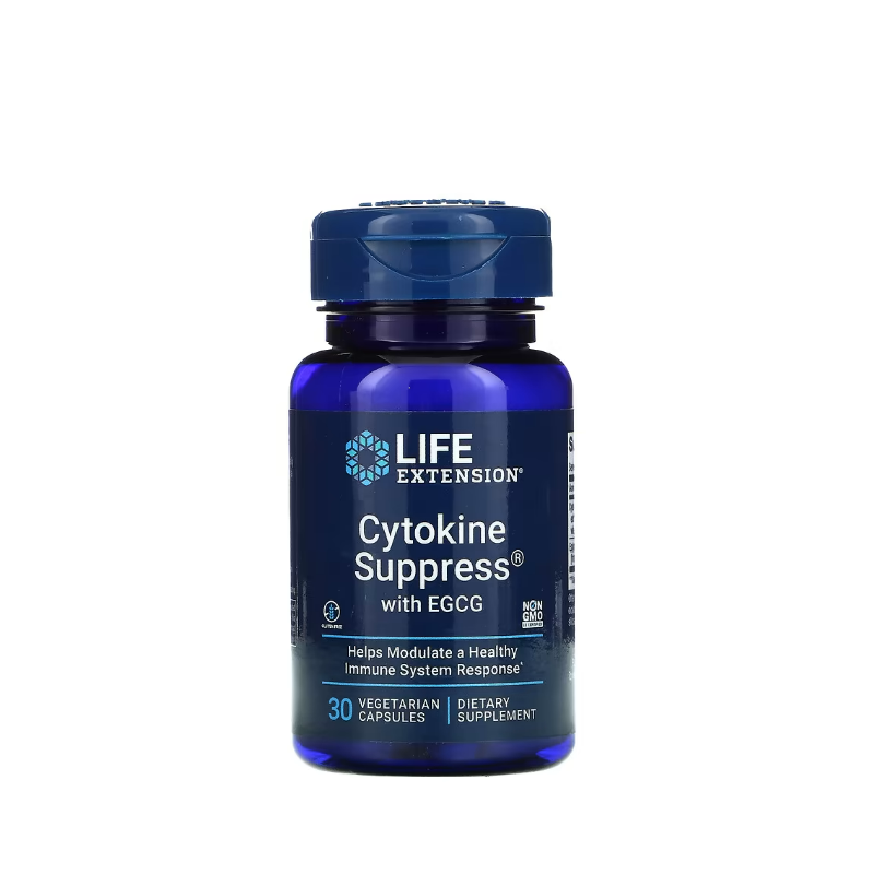 Cytokine Suppress with EGCG 30 vcaps - Life Extension